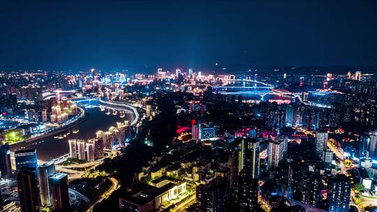 重庆全景夜景
