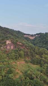 竖屏航拍重庆涂山风景