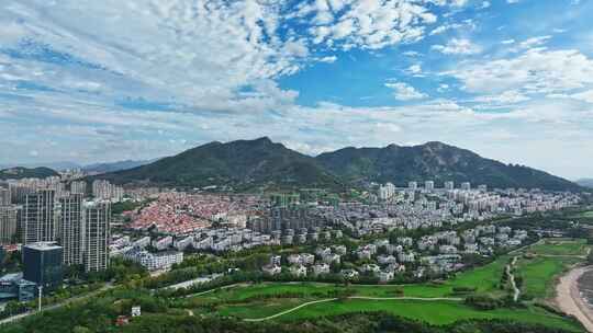 青岛市南区 浮山航拍