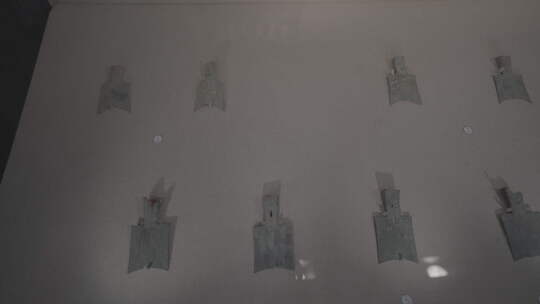 河南安阳航拍景点文字博物馆文物展示甲骨文视频素材模板下载
