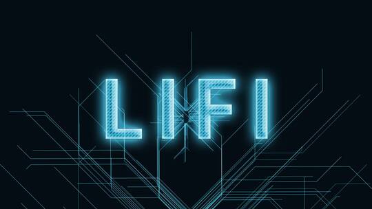 LIFI三维科技感电路板生长线条场景视频素材模板下载