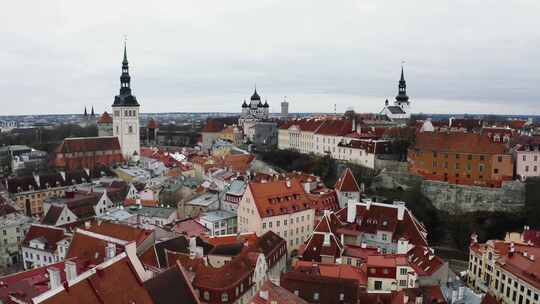 爱沙尼亚塔林中世纪古城