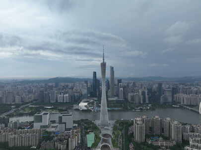 摩天大楼 金融 珠江新城  一线城市