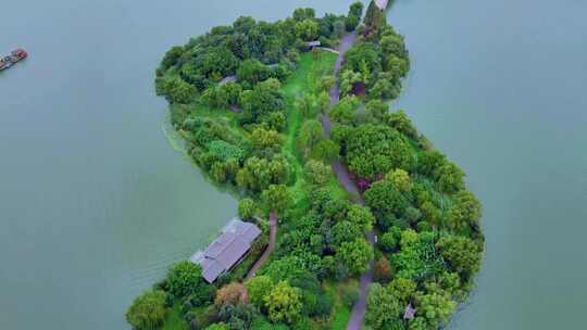 4K无锡滨湖区 蠡湖景观 生态宜居