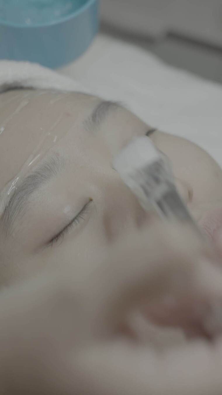 美容院 洁面 美容