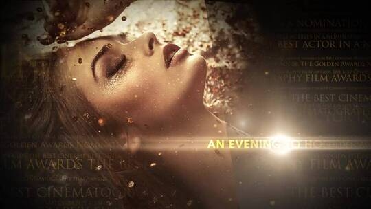 豪华电影大奖揭幕战AE模板