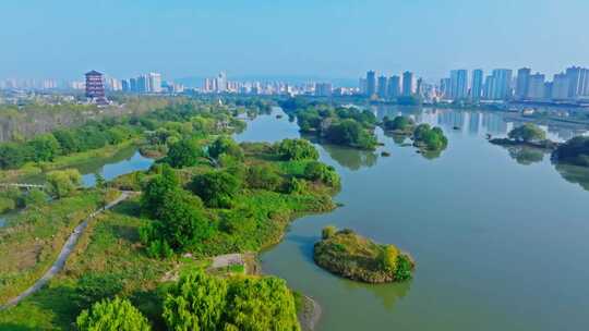 汉中市汉江天汉湿地公园