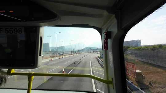 香港港珠澳大桥风光视频素材模板下载