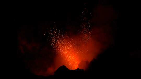 火山喷发升格