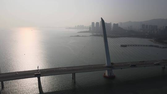 深圳湾大桥 大桥 跨境大桥 跨海大桥