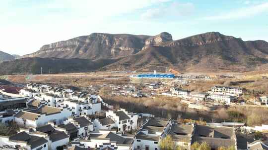 航拍 小镇 村庄 景点 建筑 住宅