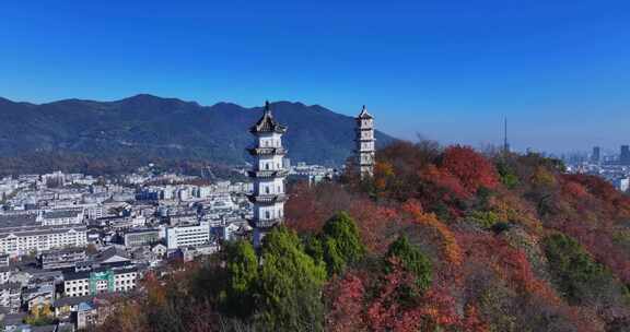 台州临海台州府城巾山塔群