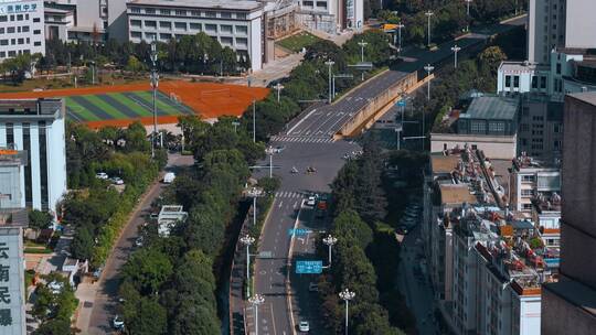 城市视频云南昆明西市区海源北路