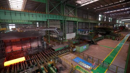 钢铁厂钢铁钢板炼造生产流水线合集6