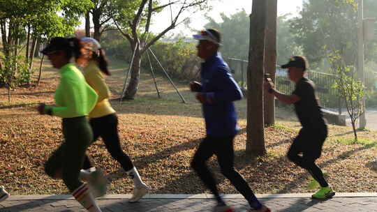 全民健身跑步运动