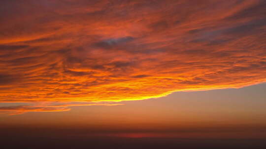 晚霞夕阳日出日落延时