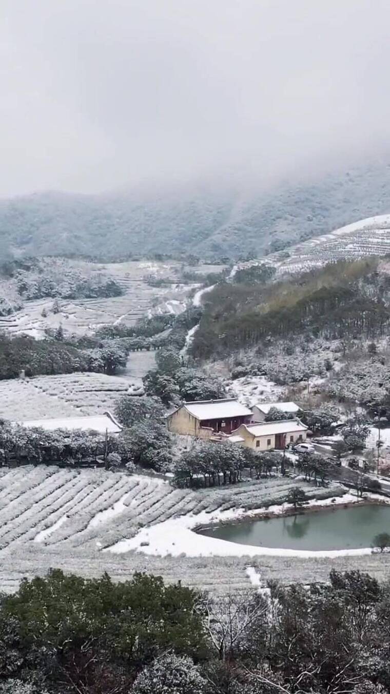 自然雪景，治愈系风景，聆听大自然的旋律