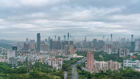 8K深圳罗湖低空云海延时