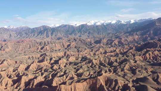 航拍高山丘陵