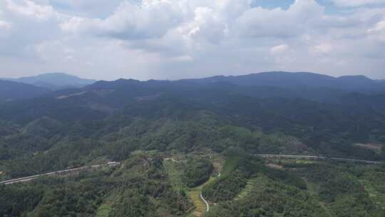 祖国壮丽河山青山绿水航拍