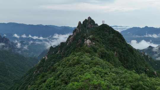 美丽中国河南伏牛山老界岭自然风光