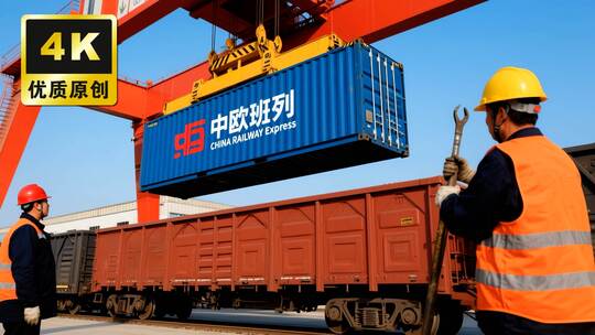 中欧班列一带一路丝绸之路国际贸易港口运输
