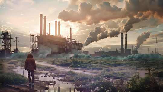 化工重工业废气排放污染