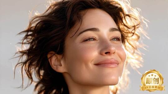 绽放自信笑容传递美好感受