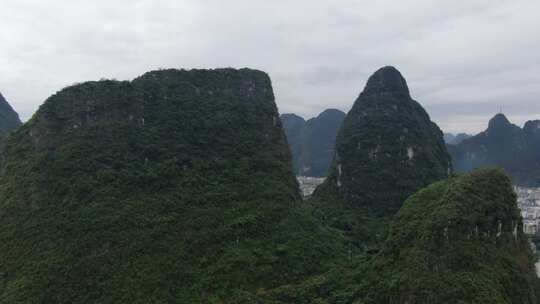 大好河山阳朔龙脊山