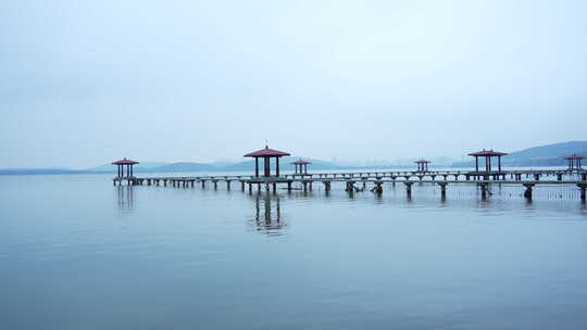 武汉东湖风景区听涛泳池