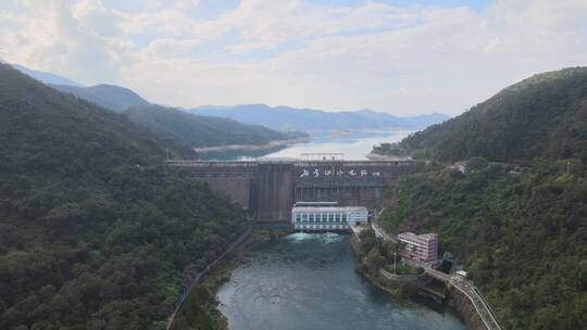 新丰江水库 河源 水库 青山绿水 生态视频素材模板下载