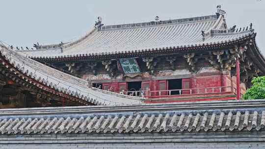 天津蓟县独乐寺观音阁寺庙木构古建筑