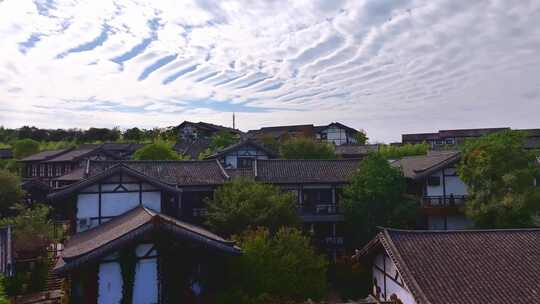 4K航拍常州旅游茅山风景区-东方盐湖城