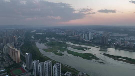 洛阳洛河体育场城市立交建设企业宣传片航拍