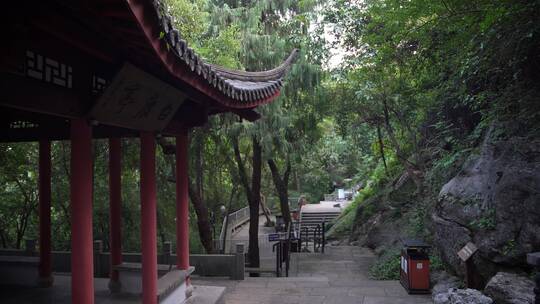 杭州吴山景区白鹿亭景点