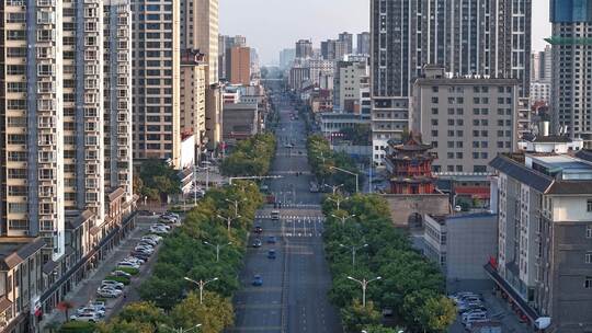 山西运城城市地标建筑