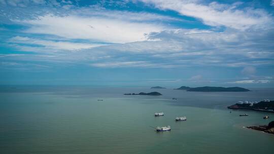 8k延时浙江沿海船舶码头