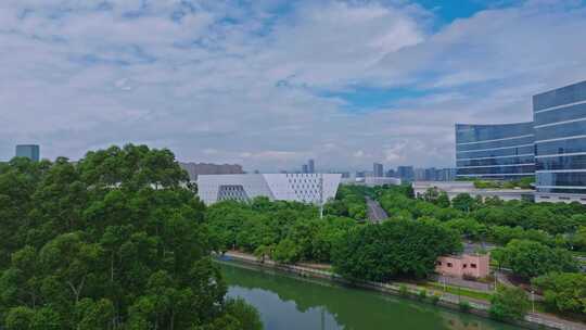 福州喜来登酒店航拍镜头