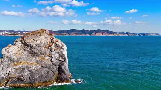 大连的美丽海岛和海岸线已调色