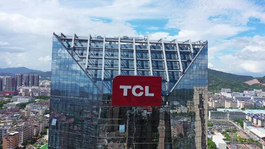 惠州TCL科技大厦航拍