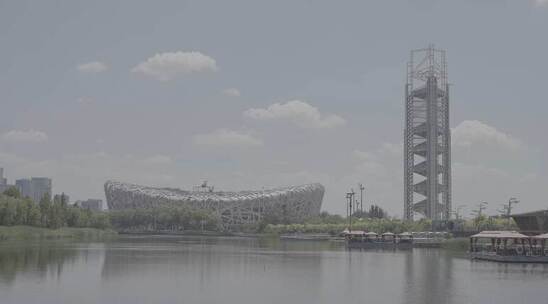 首都北京奥运会鸟巢水立方视频素材模板下载