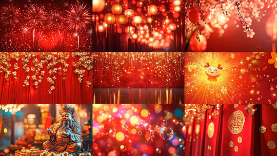 元旦春节除夕新春新年大合集1