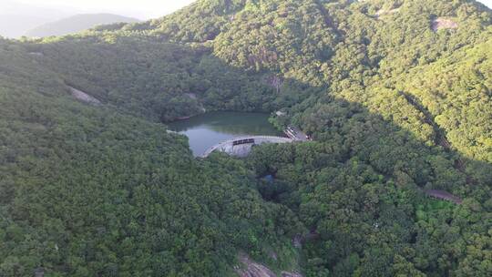 泉州清源山天湖航拍福建5a级景区旅游景点