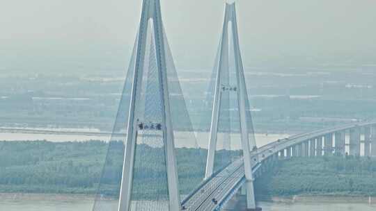 武汉青山大桥长焦镜头