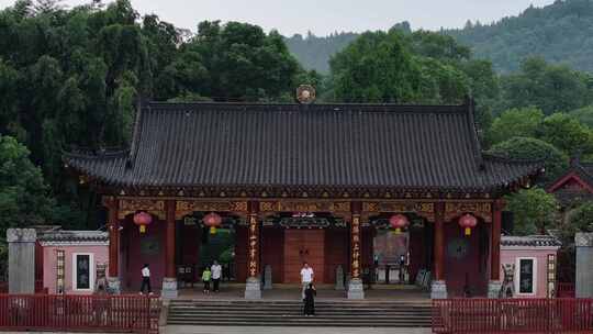 鹰潭龙虎山天师府航拍+空景