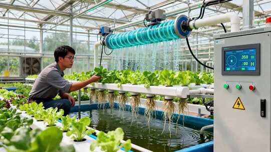 农业科技智慧农业温室大棚农作物乡村振兴