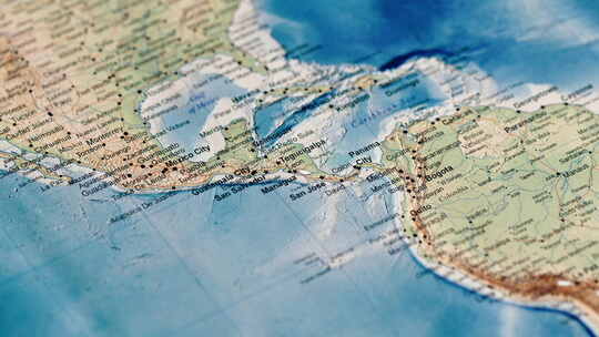 Atlas上的墨西哥湾