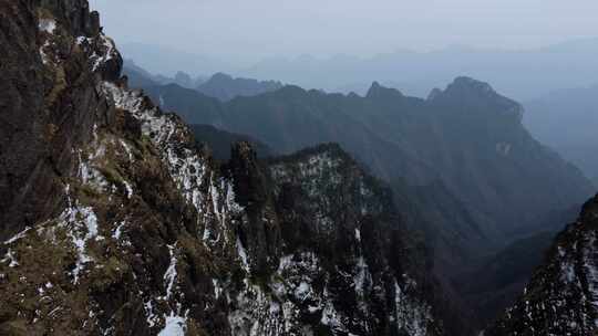 湖北神农架风光航拍