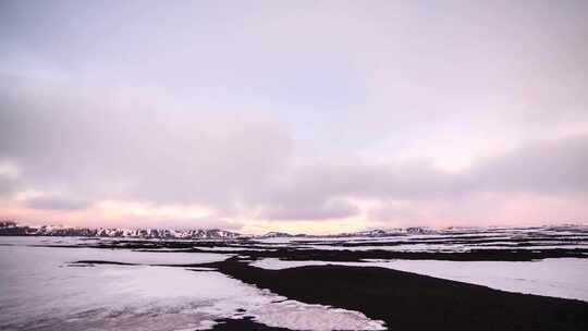 冰岛云层延时