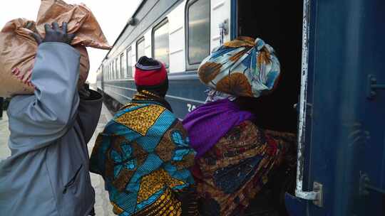 非洲坦赞铁路 非洲铁路运输 非洲火车站